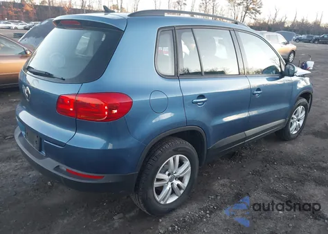 2017 Volkswagen Tiguan S/Limited from USA, damaged, VIN WVGBV7AX7HW509716